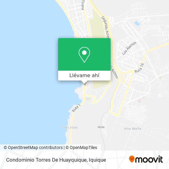 Mapa de Condominio Torres De Huayquique