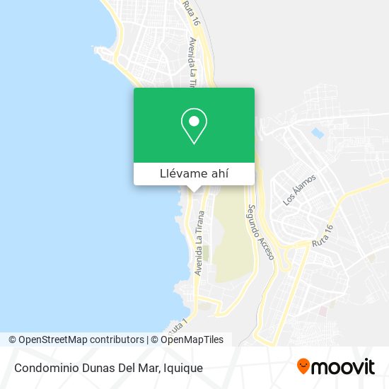 Mapa de Condominio Dunas Del Mar