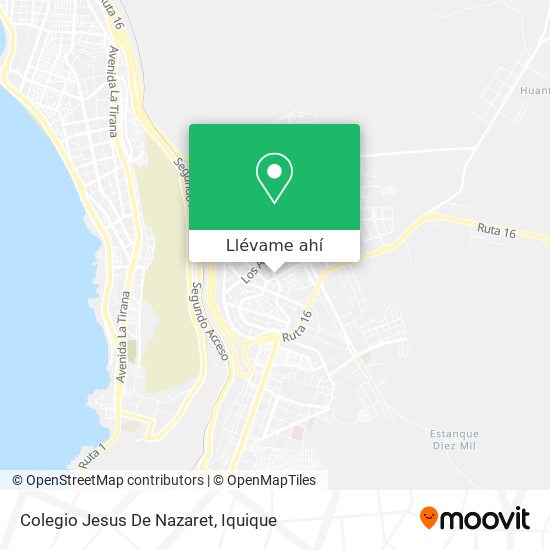 Mapa de Colegio Jesus De Nazaret
