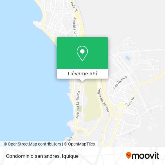 Mapa de Condominio san andres