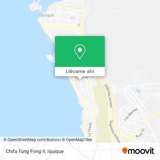 Mapa de Chifa Tung Fong II