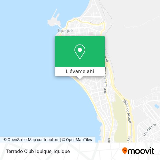 Mapa de Terrado Club Iquique