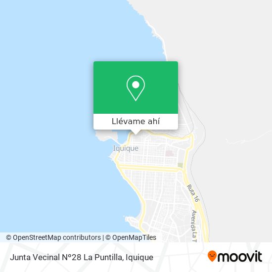 Mapa de Junta Vecinal Nº28 La Puntilla