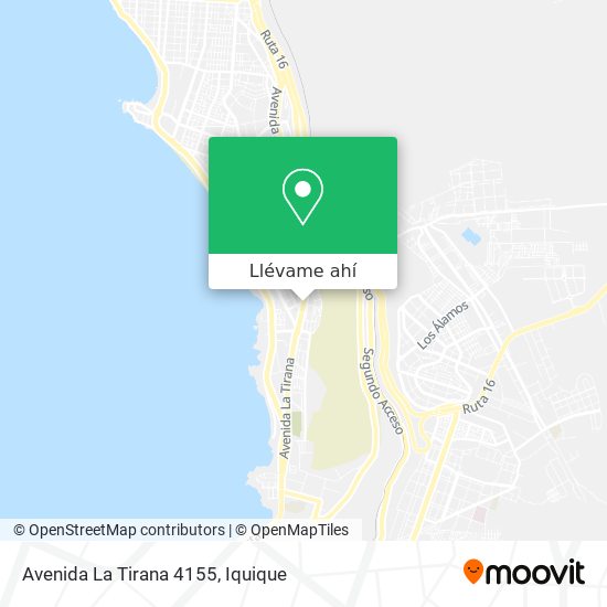 Mapa de Avenida La Tirana 4155