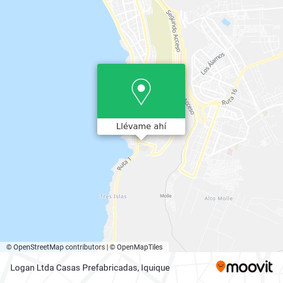 Mapa de Logan Ltda Casas Prefabricadas