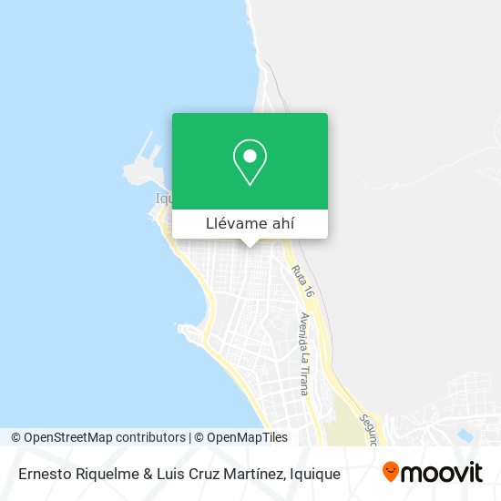 Mapa de Ernesto Riquelme & Luis Cruz Martínez