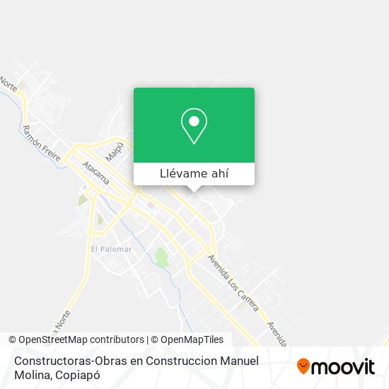 Mapa de Constructoras-Obras en Construccion Manuel Molina