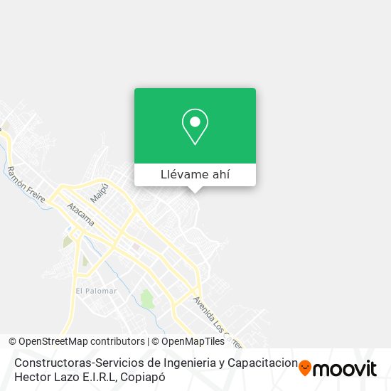 Mapa de Constructoras-Servicios de Ingenieria y Capacitacion Hector Lazo E.I.R.L