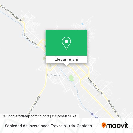 Mapa de Sociedad de Inversiones Travesia Ltda