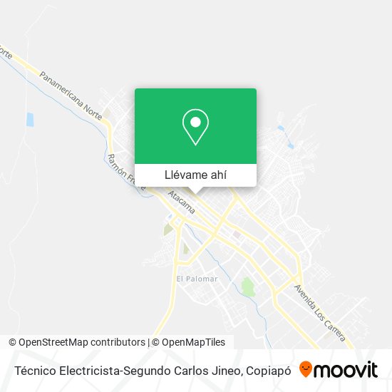 Mapa de Técnico Electricista-Segundo Carlos Jineo