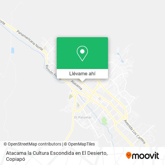 Mapa de Atacama la Cultura Escondida en El Desierto