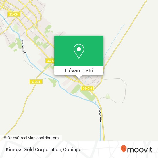 Mapa de Kinross Gold Corporation