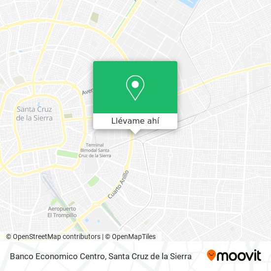 C mo llegar a Banco Economico Centro en Santa Cruz De La Sierra en