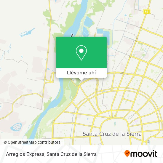 Mapa de Arreglos Express