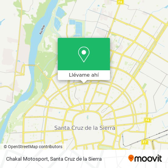 Mapa de Chakal Motosport