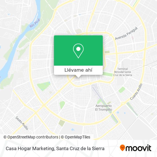 Mapa de Casa Hogar Marketing