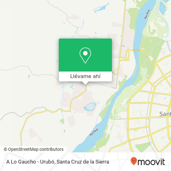 Mapa de A Lo Gaucho - Urubó