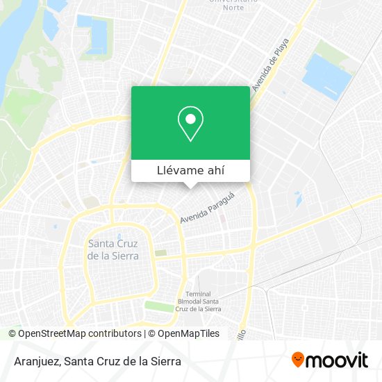 Mapa de Aranjuez