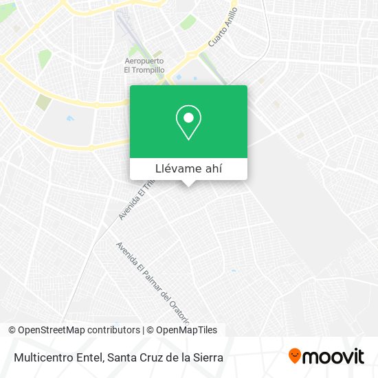 Mapa de Multicentro Entel