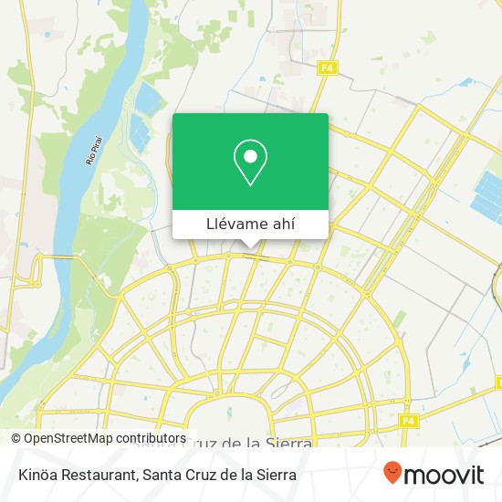 Mapa de Kinöa Restaurant