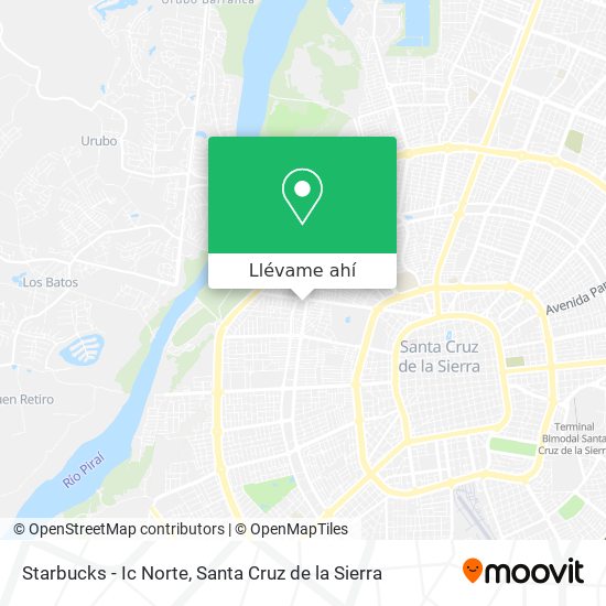 Mapa de Starbucks - Ic Norte