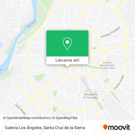 Mapa de Galería Los Ángeles