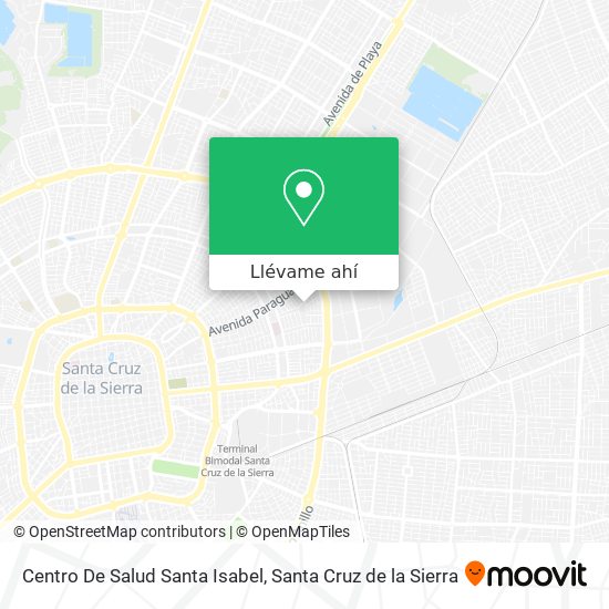 Mapa de Centro De Salud Santa Isabel