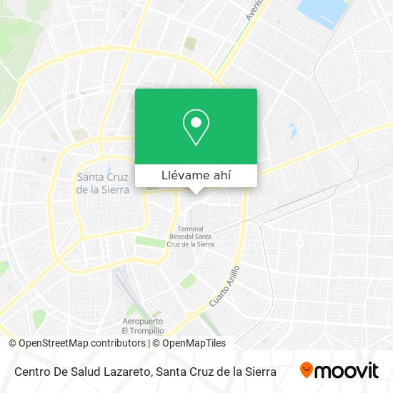 Mapa de Centro De Salud Lazareto