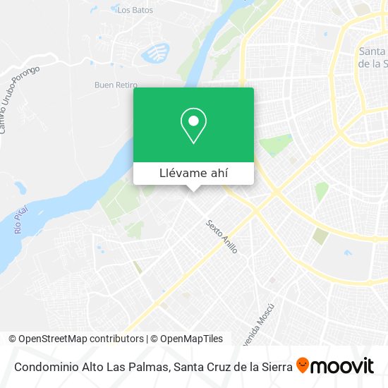 Mapa de Condominio Alto Las Palmas