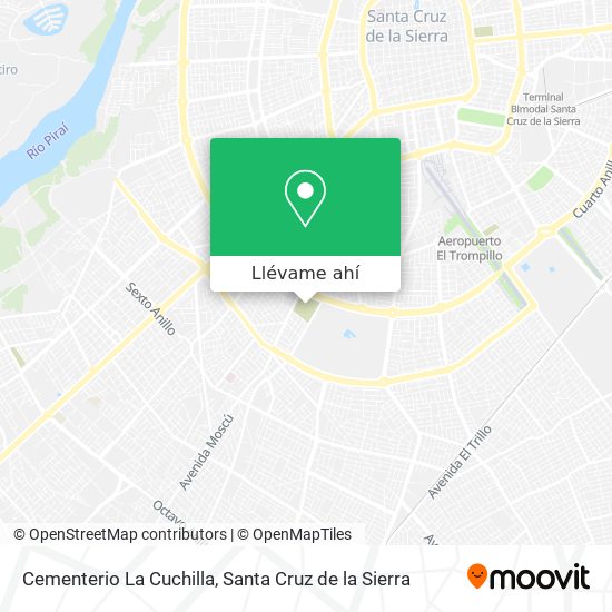 Mapa de Cementerio La Cuchilla