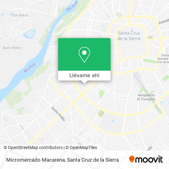 Mapa de Micromercado Macarena