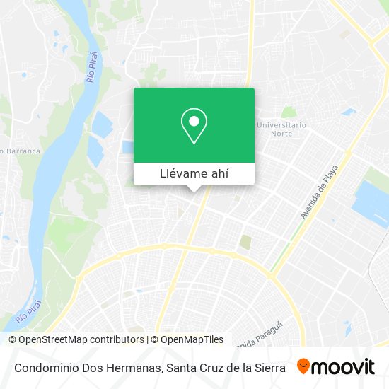 Mapa de Condominio Dos Hermanas