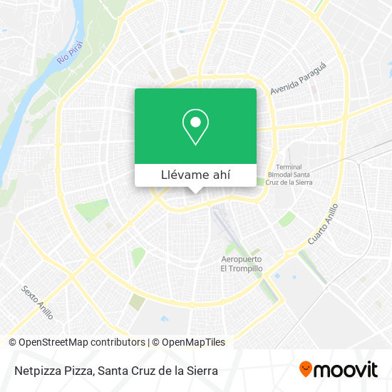 Mapa de Netpizza Pizza