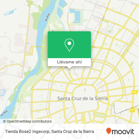 Mapa de Tienda Bose2 Ingecorp