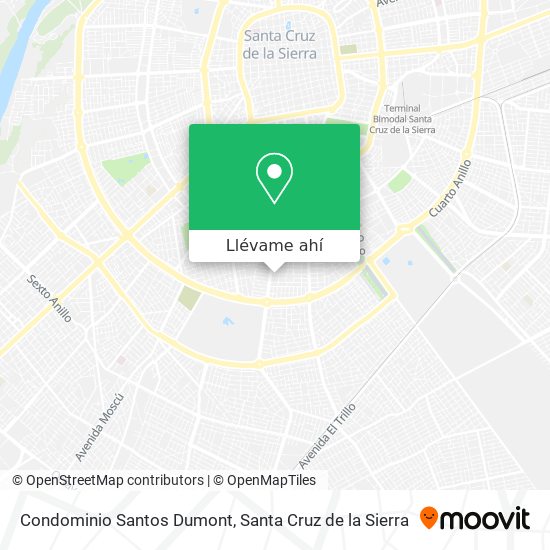 Mapa de Condominio Santos Dumont