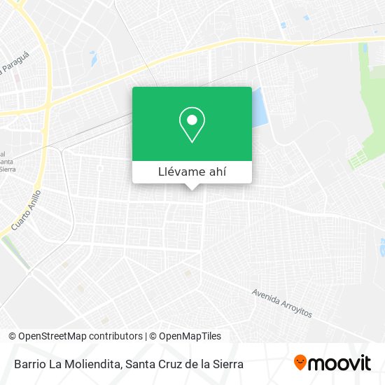Mapa de Barrio La Moliendita