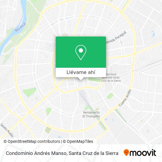 Mapa de Condominio Andrés Manso