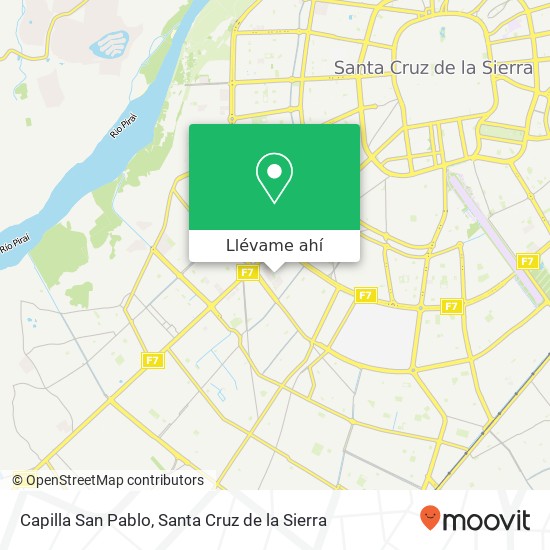 Mapa de Capilla San Pablo