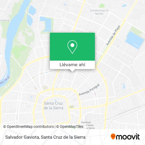 Mapa de Salvador Gaviota