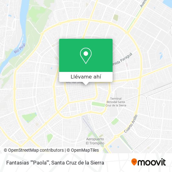 Mapa de Fantasias ""Paola""