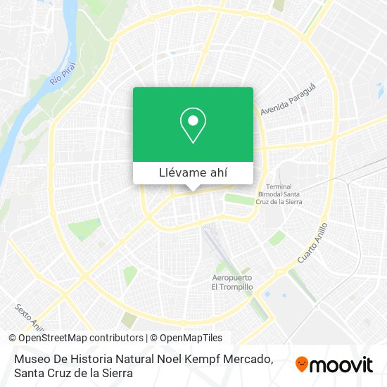 Mapa de Museo De Historia Natural Noel Kempf Mercado