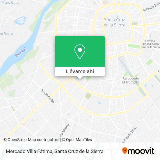 Mapa de Mercado Villa Fátima