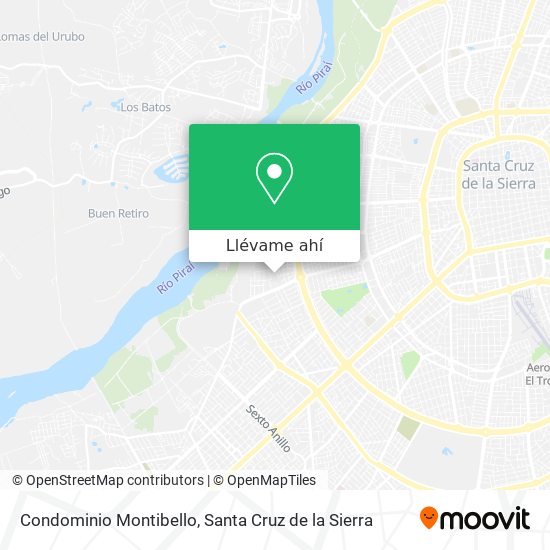 Mapa de Condominio Montibello