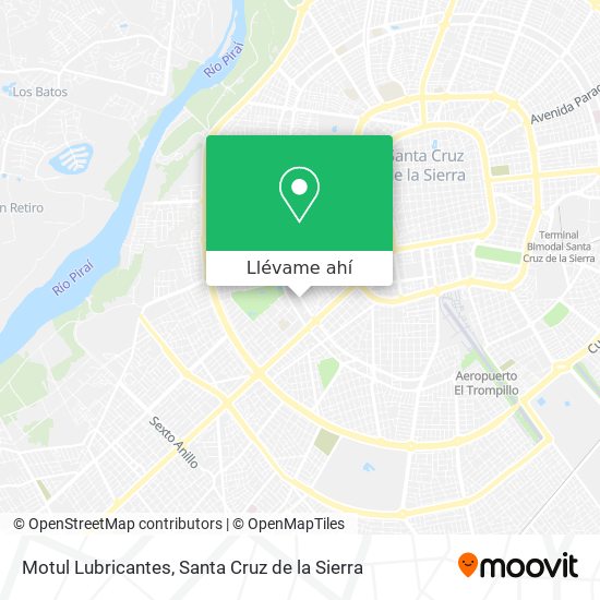 Mapa de Motul Lubricantes