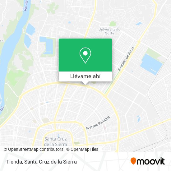 Mapa de Tienda