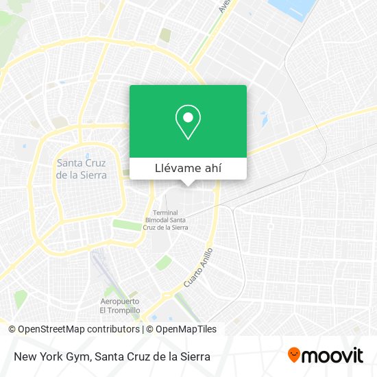 Mapa de New York Gym