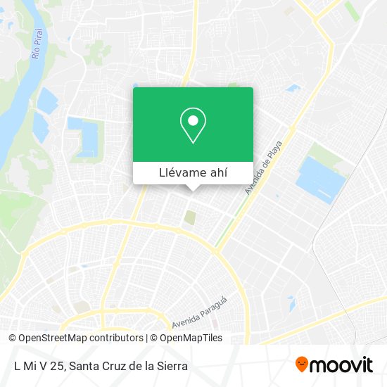 Mapa de L Mi V 25