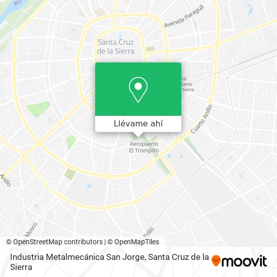 Mapa de Industria Metalmecánica San Jorge