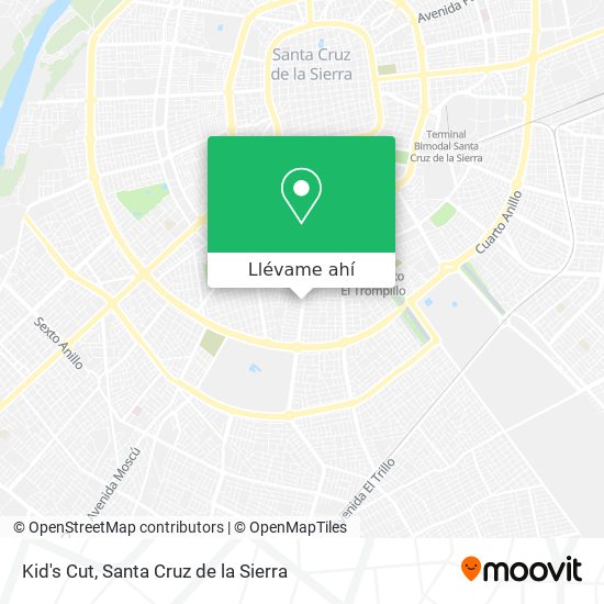 Mapa de Kid's Cut