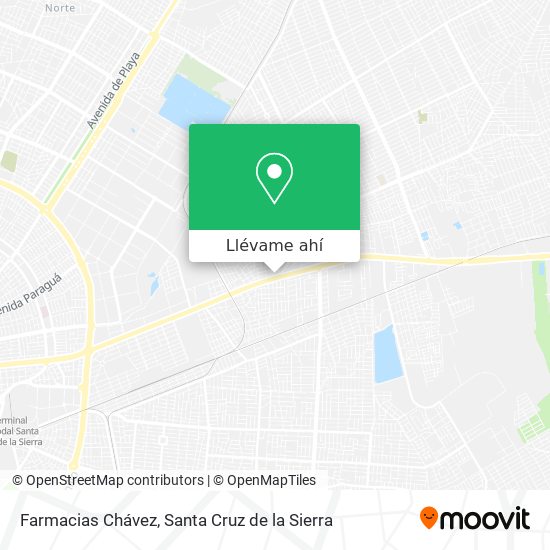 Mapa de Farmacias Chávez